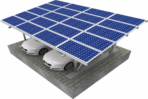 Solar Carport Mounting Solar Car Parking Carport Mounting System