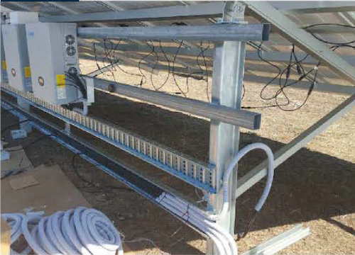 Ground Piling Foundation Mounting System Steel-strong Solar Ground Mount