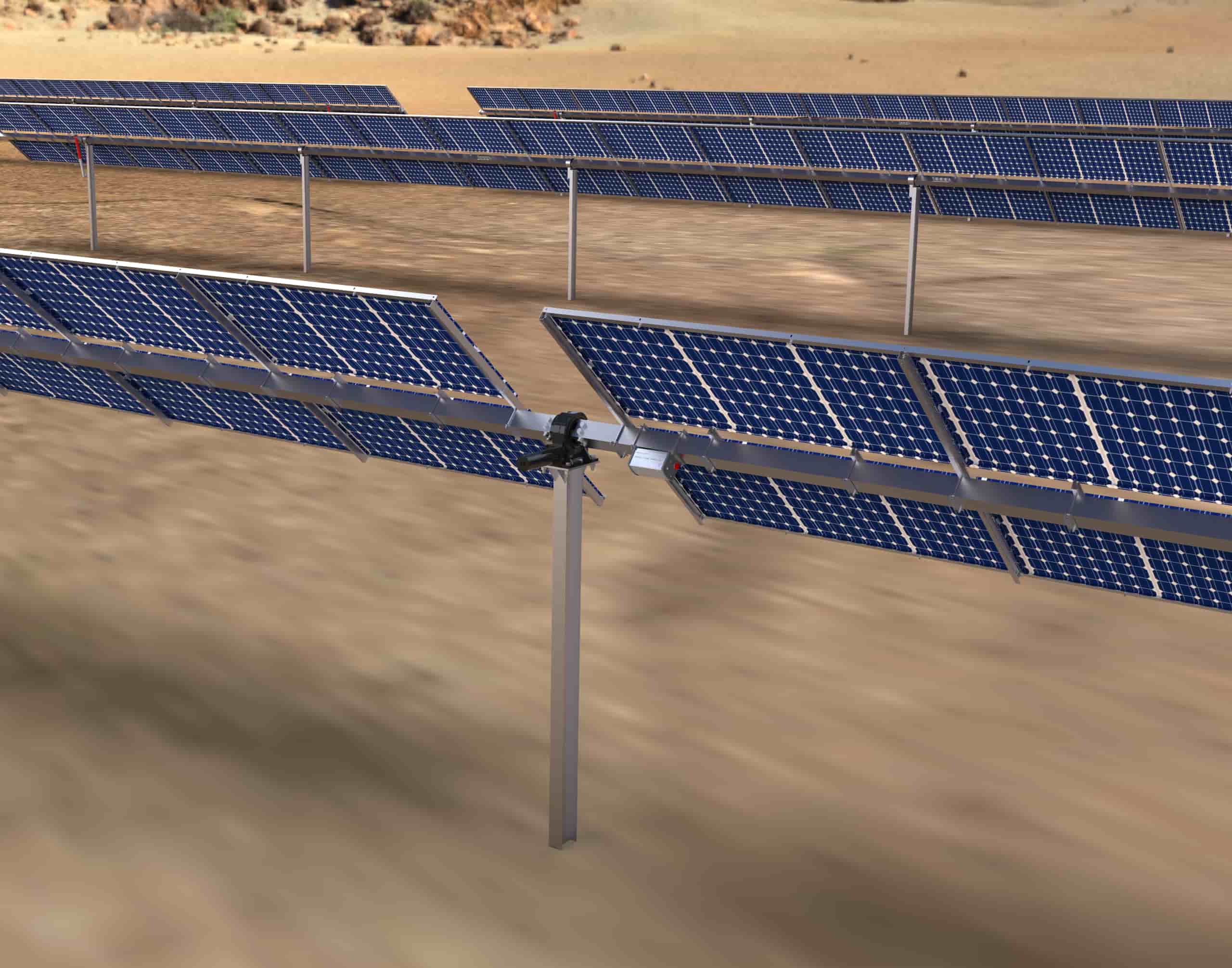 Independent Single-axis 2P Tracking System