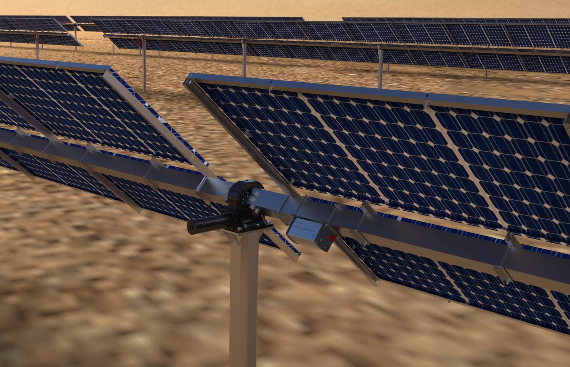 Independent Single-axis 2P Tracking System